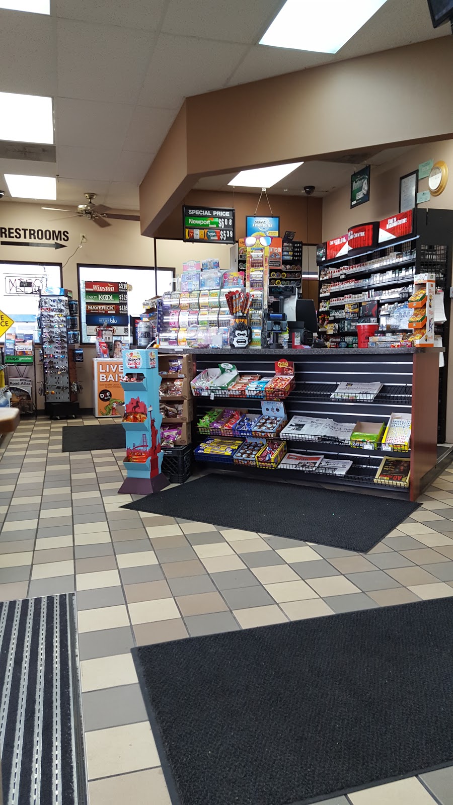 Marathon Gas Station | 7251 S Warren Rd, Warren, IN 46792, USA | Phone: (260) 375-4300