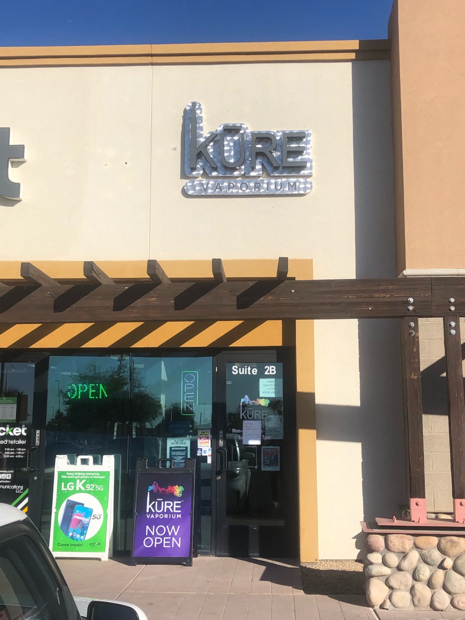 Kure CBD & Vape | 2430 Apache Trail Ste 2B, Apache Junction, AZ 85120, USA | Phone: (480) 983-2600