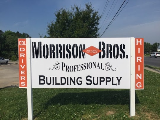 Morrison Brothers Building Supply | 1720 E 11th St, Siler City, NC 27344, USA | Phone: (919) 504-6004