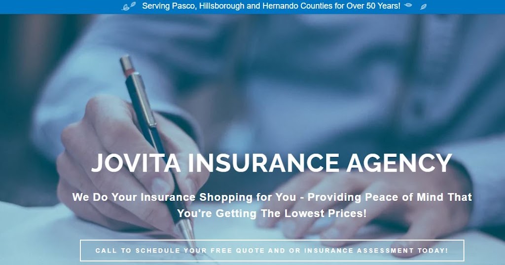 Jovita Insurance Agency, Inc. | 32939 College Ave, San Antonio, FL 33576, USA | Phone: (352) 588-3671