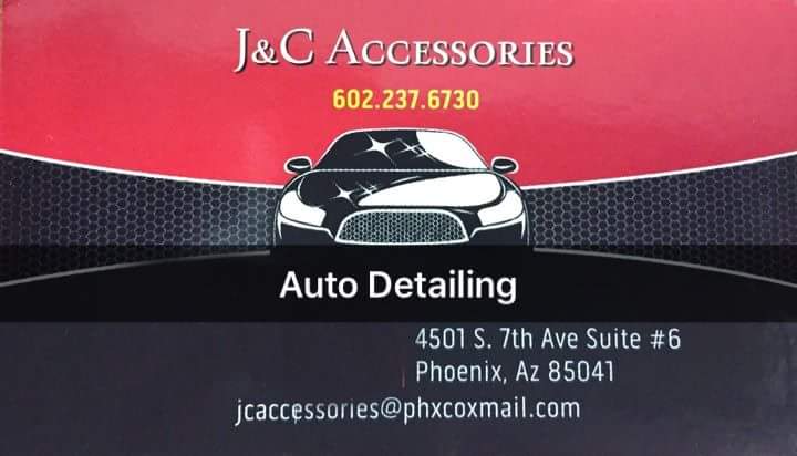 J & C Accessories | 4501 S 7th Ave #6, Phoenix, AZ 85041, USA | Phone: (602) 237-6730