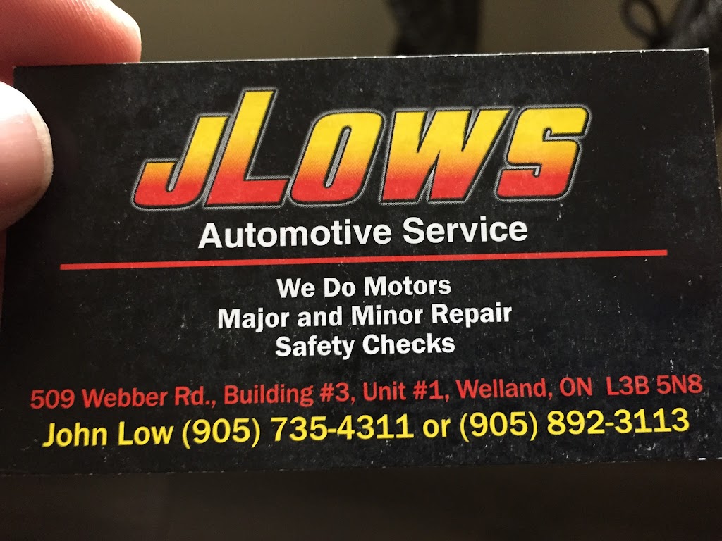 J Lows Automotive | 509 Webber Rd, Fenwick, ON L0S 1C0, Canada | Phone: (905) 892-3113