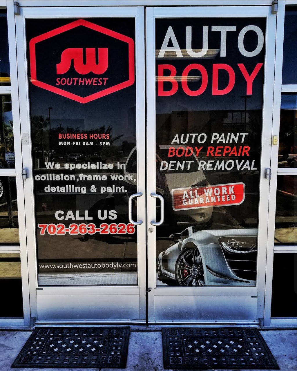 Southwest Auto Body | 4125 Sobb Ave #110, Las Vegas, NV 89118, USA | Phone: (702) 263-2626