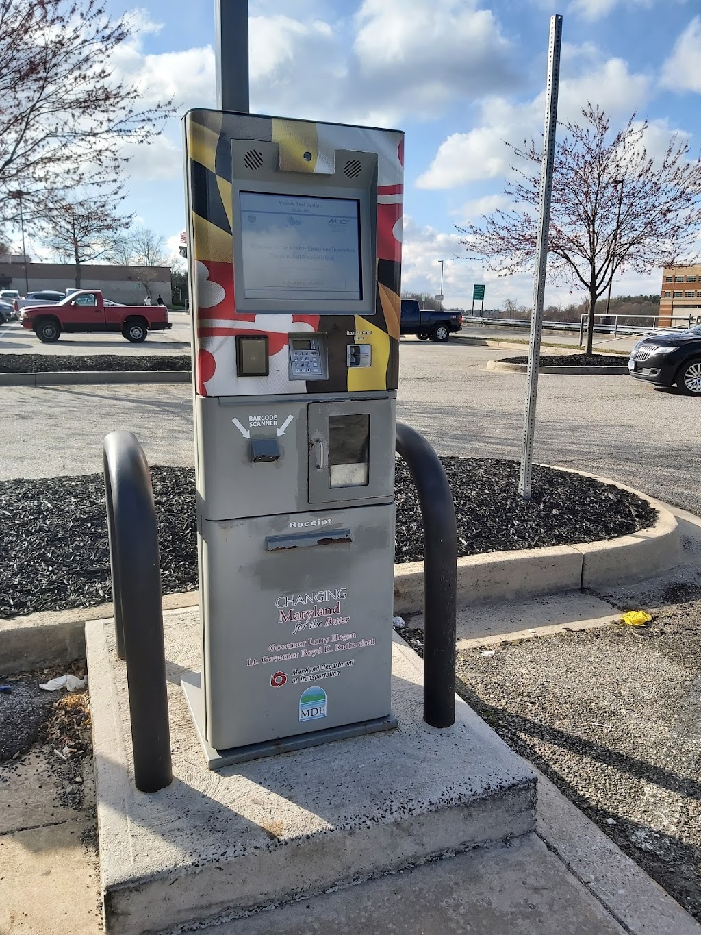 Bel Air VEIP Self Service Kiosk | Rt. 24 &, 501 W MacPhail Rd, Bel Air, MD 21014, USA | Phone: (410) 768-7000