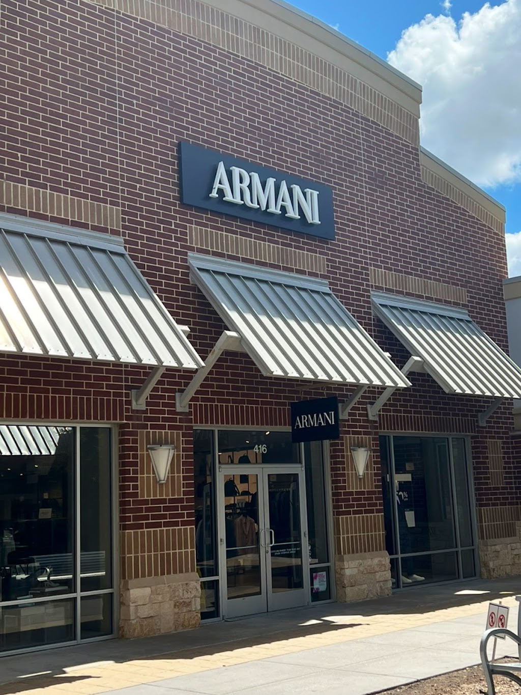 Armani Outlet Premium Outlets Houston | 29300 Hempstead Rd Suite 413, Cypress, TX 77433, USA | Phone: (281) 213-5061