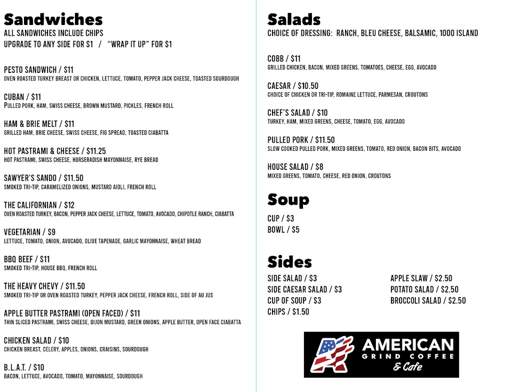 American Grind Coffee and Cafe | 4742 McHenry Ave, Modesto, CA 95356, USA | Phone: (209) 338-3354