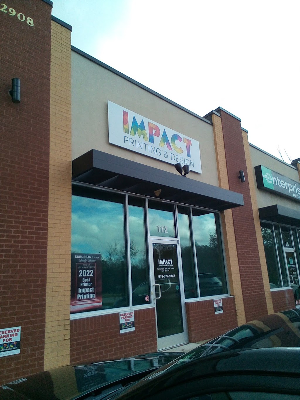 Impact Printing & Design | 2908 N Main St #112, Fuquay-Varina, NC 27526, USA | Phone: (919) 377-9747