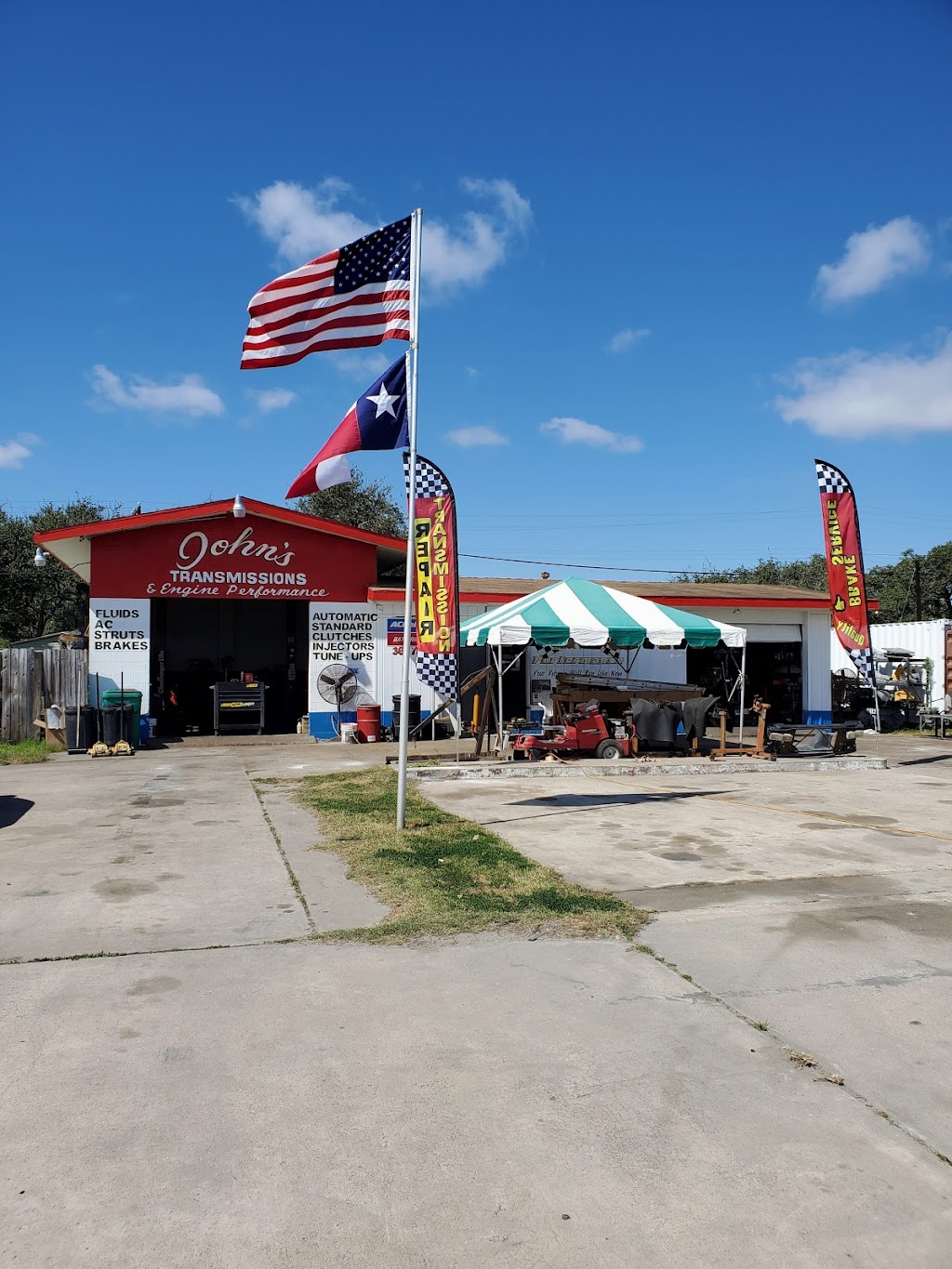 Johns Transmission & Engine Performance - Auto Repair Shop | 752 N Commercial St, Aransas Pass, TX 78336, USA | Phone: (361) 758-5700