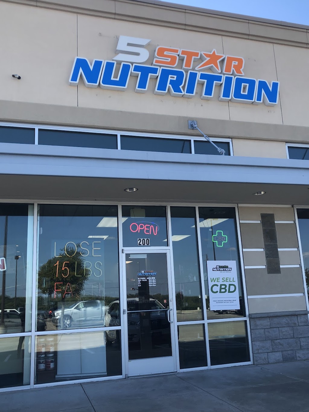 5 Star Nutrition Sherman | 4114 N Hwy 75 #200, Sherman, TX 75090, USA | Phone: (903) 487-2115