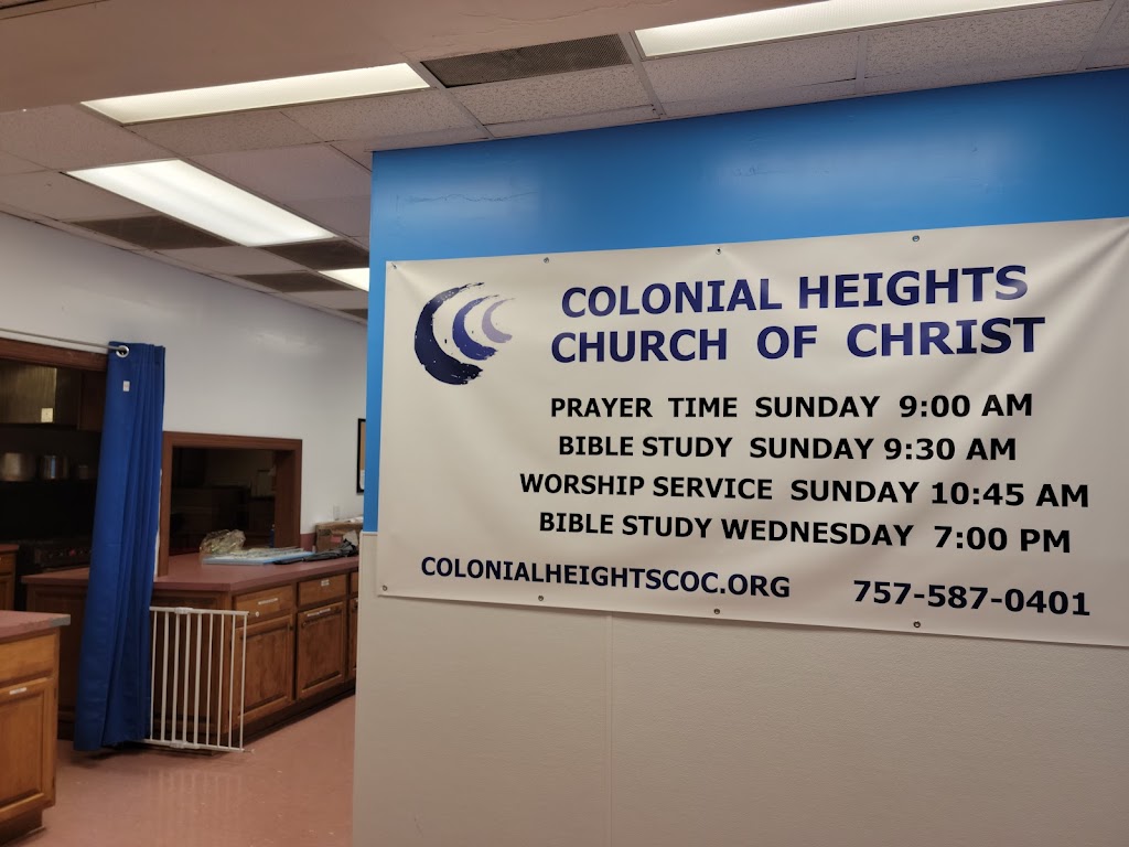 Colonial Heights Church of Christ | 831 Mayfield Ave, Norfolk, VA 23518, USA | Phone: (757) 587-0401