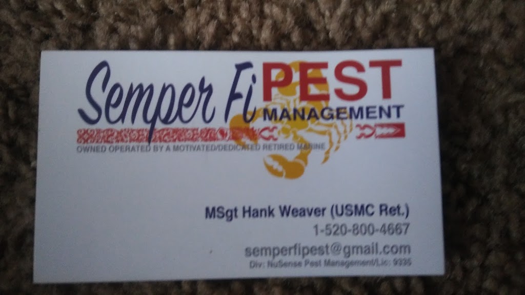 Semper Fi Pest Management | 43586 Sansom Dr, Maricopa, AZ 85138, USA | Phone: (520) 800-4667