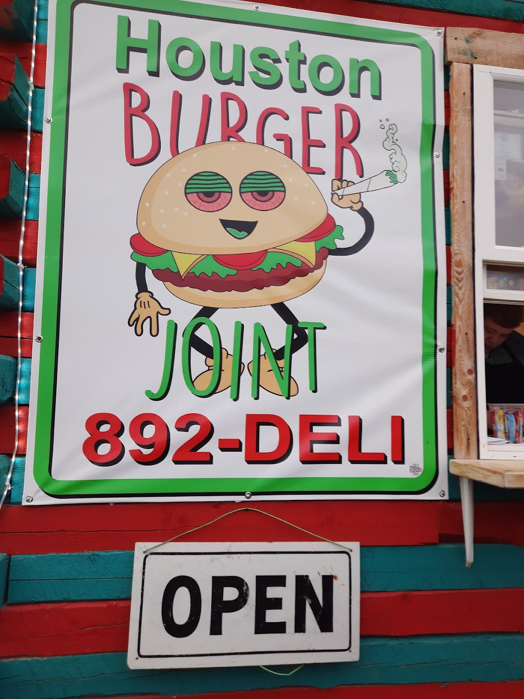 Houston Burger JOINT | 15231 W Parks Hwy, Wasilla, AK 99654, USA | Phone: (907) 892-3354