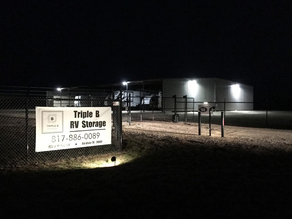 Triple B RV Storage | 400 S, TX-174, Rio Vista, TX 76093, USA | Phone: (817) 886-0089