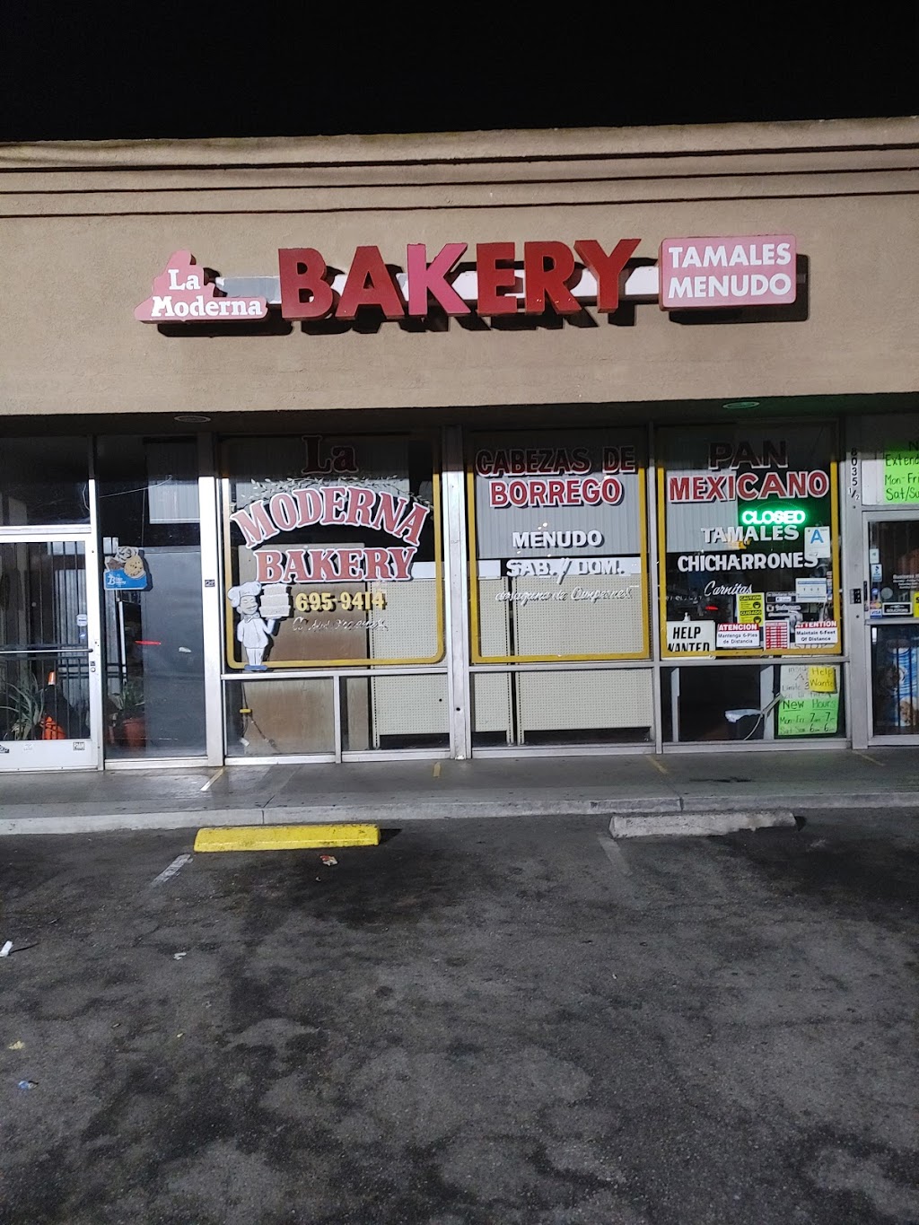 La Moderna Bakery | 8035 1/2 Norwalk Blvd, Whittier, CA 90606, USA | Phone: (562) 695-9414