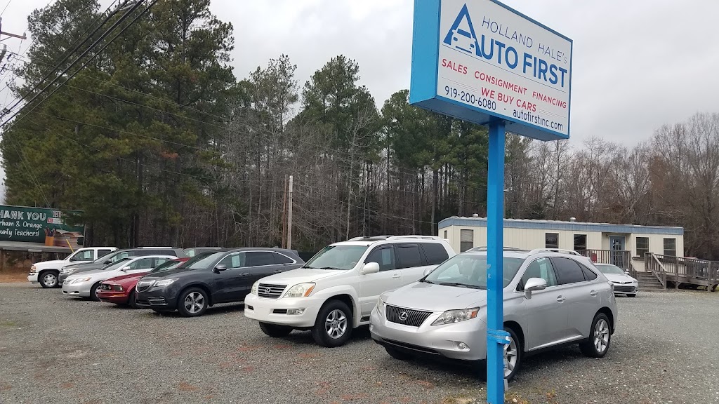 Auto First Inc. | 4914 Hillsborough Rd, Durham, NC 27705, USA | Phone: (919) 200-6080