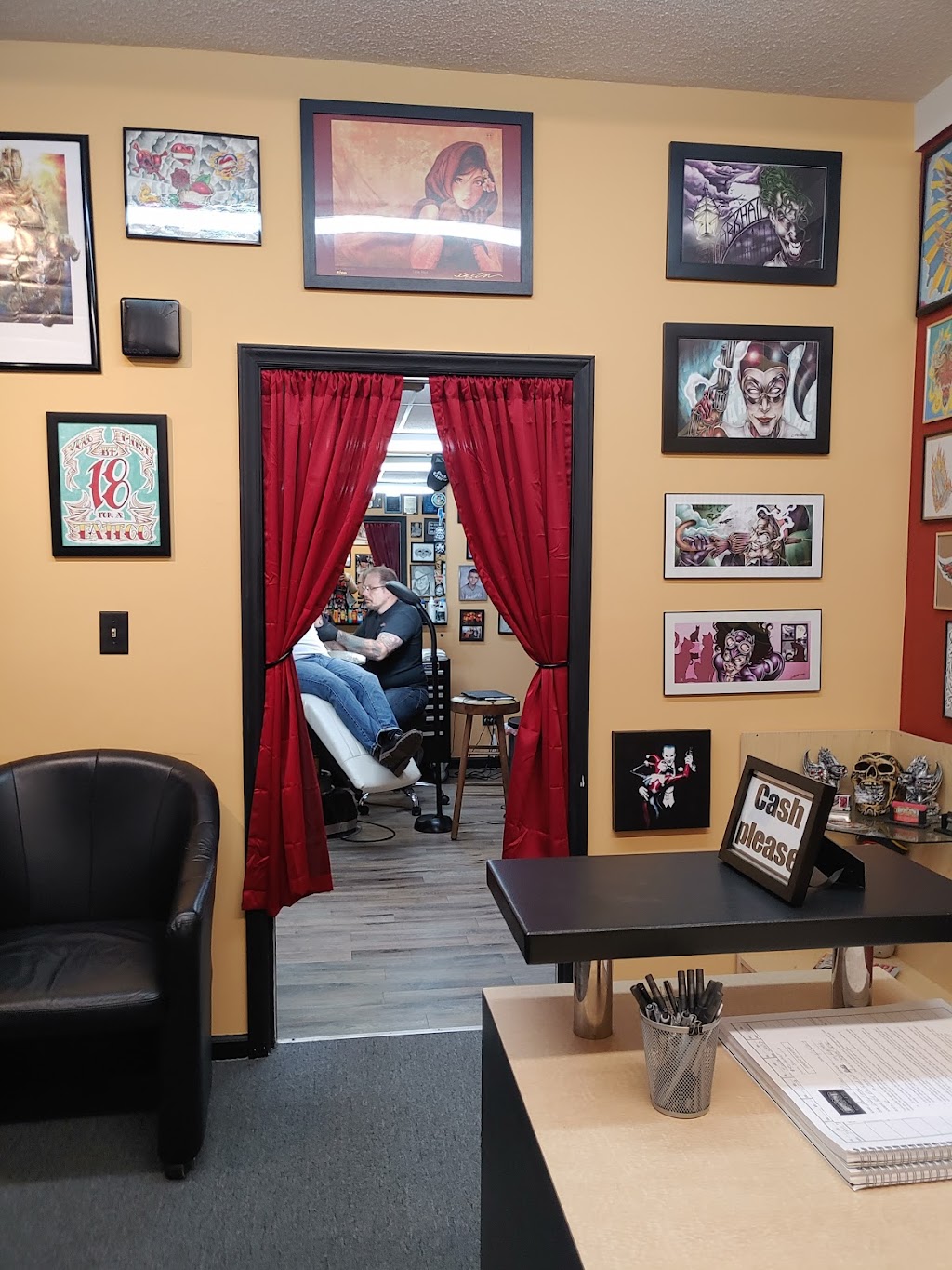 Knightdale Tattoo Company | 101 Forest Dr Suite E, Knightdale, NC 27545, USA | Phone: (919) 295-4785