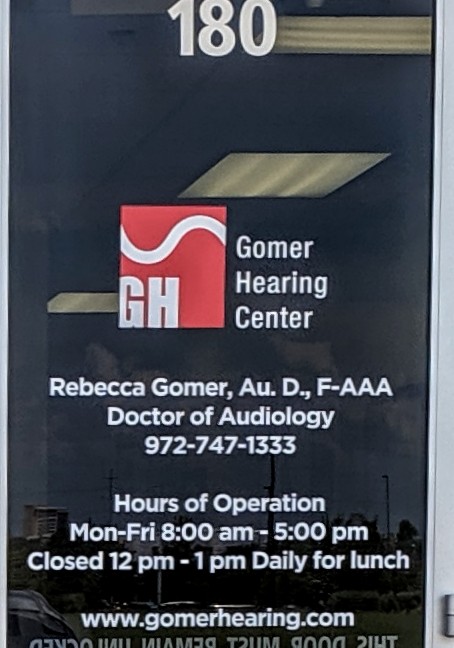 Gomer Hearing Center | 915 W Exchange Pkwy #180 - A, Allen, TX 75013, USA | Phone: (972) 908-9648