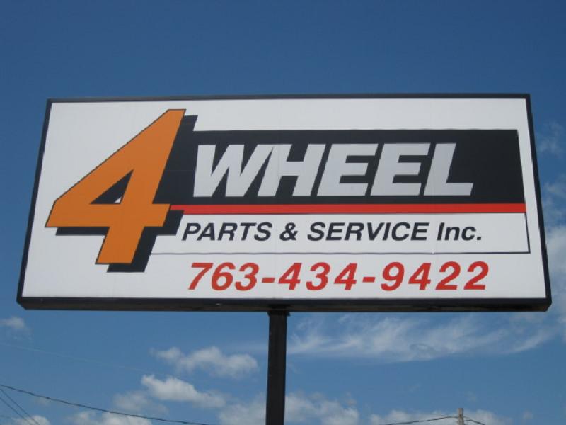 4 Wheel Parts & Service, Inc | 15625 MN-65, Andover, MN 55304, USA | Phone: (763) 434-9422
