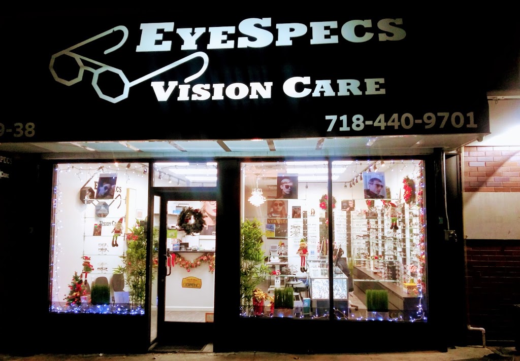 Eyespecs Vision Care | 39-38 62nd St, Woodside, NY 11377, USA | Phone: (718) 440-9701