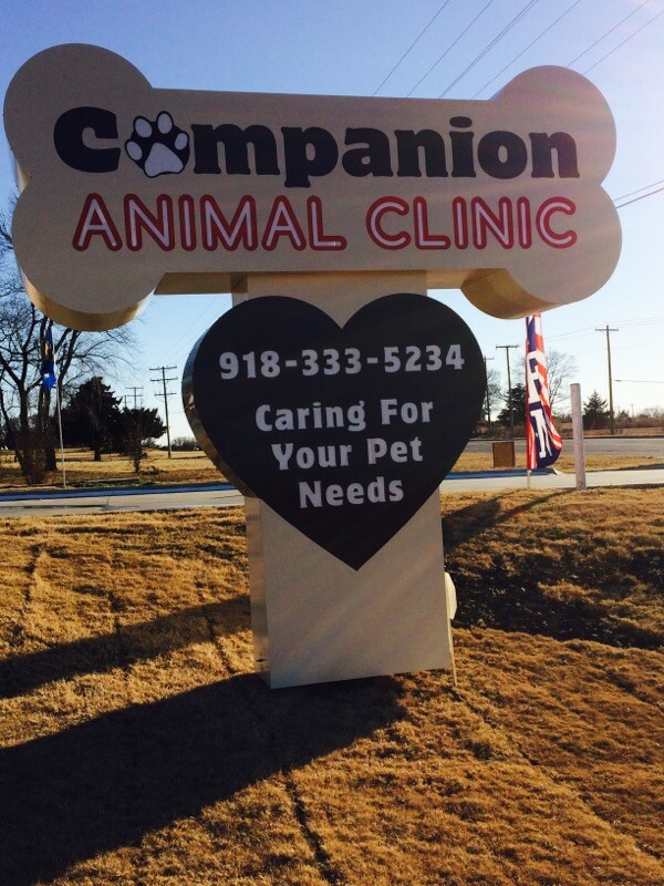 Companion Animal Clinic of Bartlesville | 3432 SE Washington Blvd, Bartlesville, OK 74006, USA | Phone: (918) 333-5234