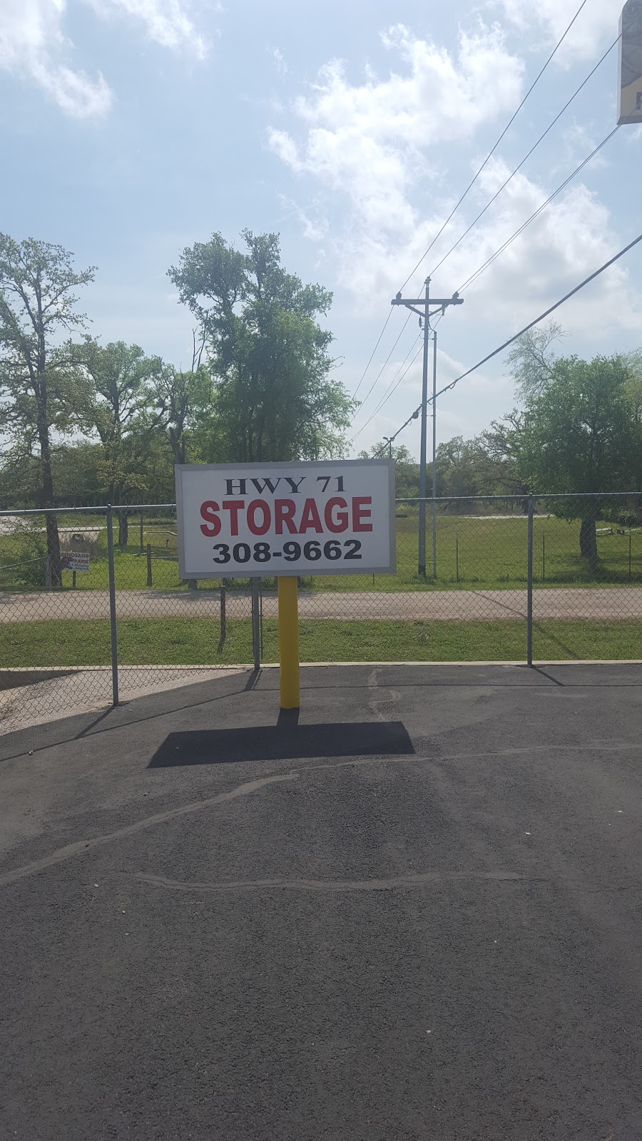 Highway 71 Storage | 901 Union Chapel Rd, Cedar Creek, TX 78612, USA | Phone: (512) 308-9662