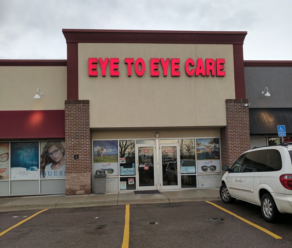 Eye To Eye Care | 9225 S Broadway, Highlands Ranch, CO 80129, USA | Phone: (303) 683-4466
