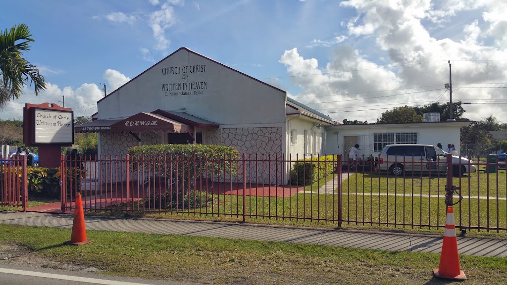 Church of Christ Written In Heaven | 11760 SW 220th St, Miami, FL 33170 | Phone: (305) 258-1843