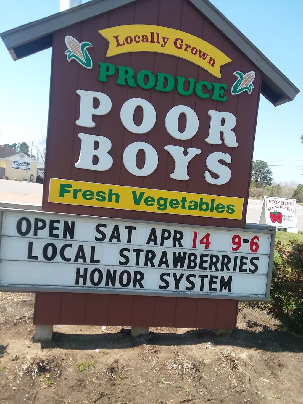 Poor Boys Produce & Vegetable | 263 US-158, Camden, NC 27921, USA | Phone: (252) 335-1335