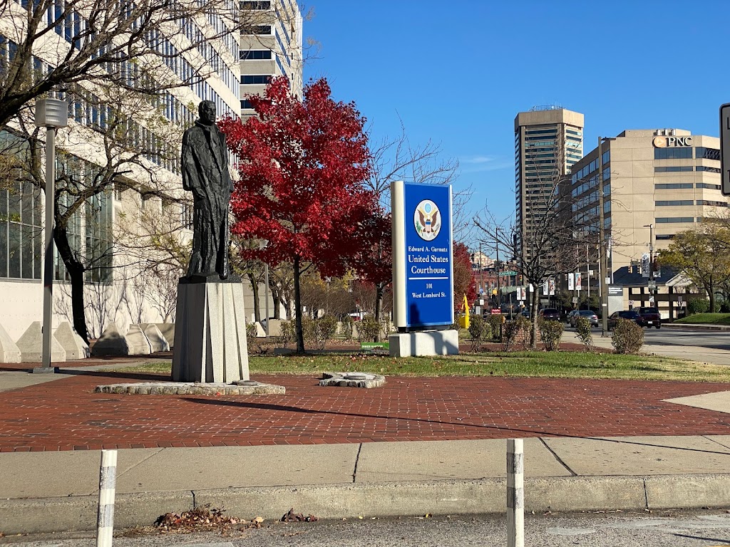 Edward A. Garmatz United States District Courthouse | 101 W Lombard St, Baltimore, MD 21201, USA | Phone: (410) 962-2600