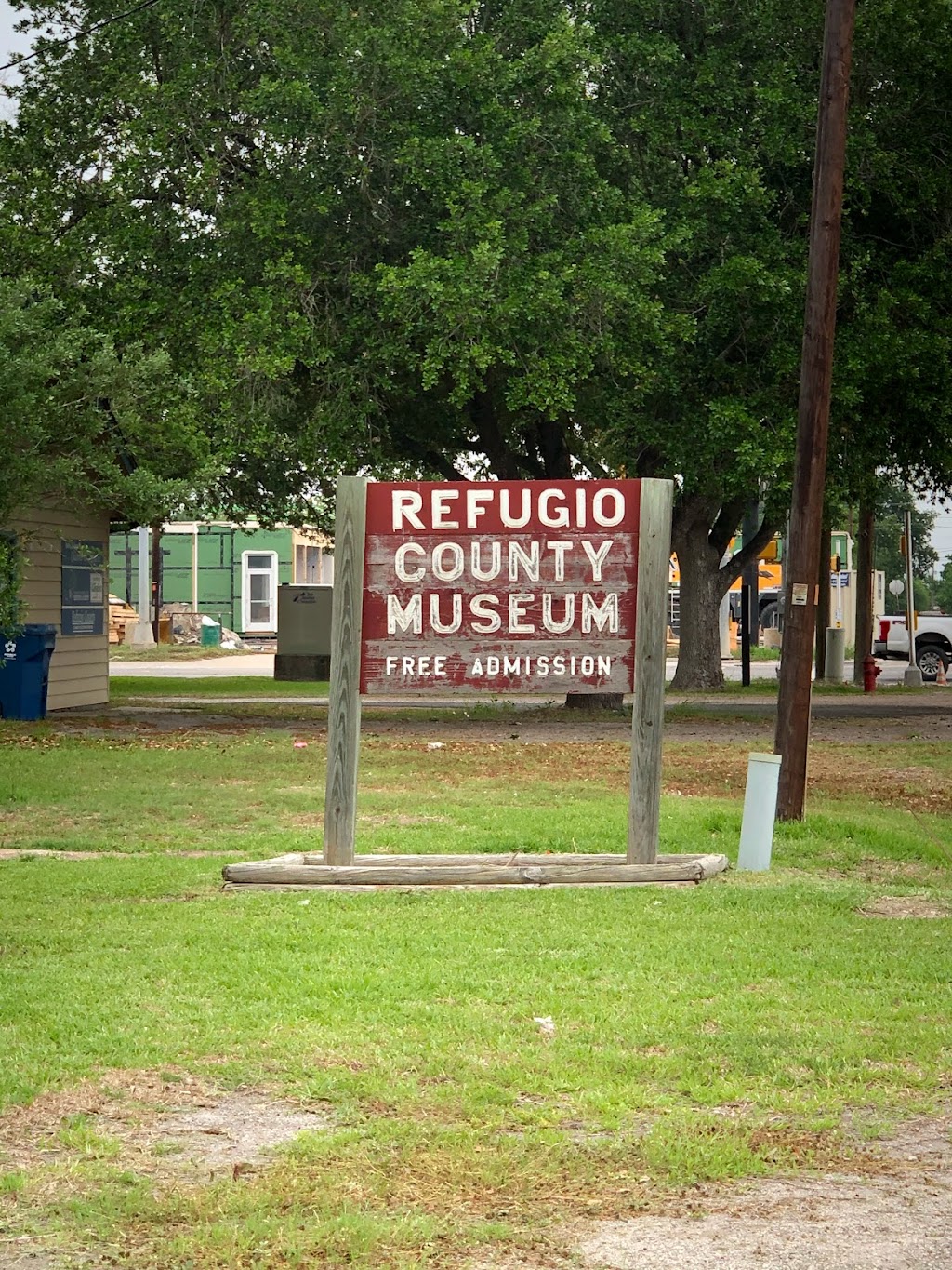 Refugio County Museum | 102 W West St, Refugio, TX 78377, USA | Phone: (361) 526-5555