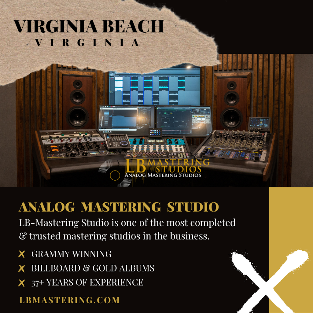 LB-Mastering Studios | Cumberland Pkwy, Virginia Beach, VA 23452, USA | Phone: (757) 748-7144