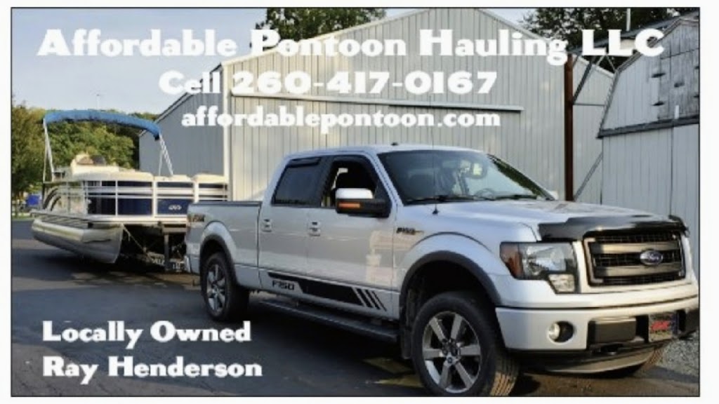 Affordable Pontoon Hauling LLC | 3270 S 400 W, Pleasant Lake, IN 46779, USA | Phone: (260) 417-0167