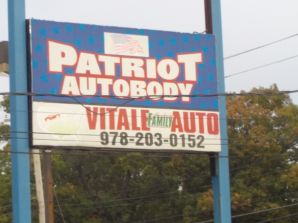 Patriot Auto Body | 2185 Main St, Tewksbury, MA 01876, USA | Phone: (978) 658-7555