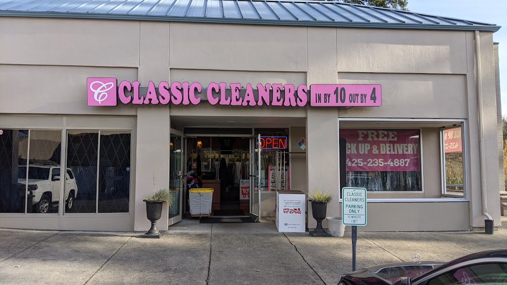 Classic Cleaners | 1630 Duvall Ave NE H, Renton, WA 98059, USA | Phone: (425) 235-4887