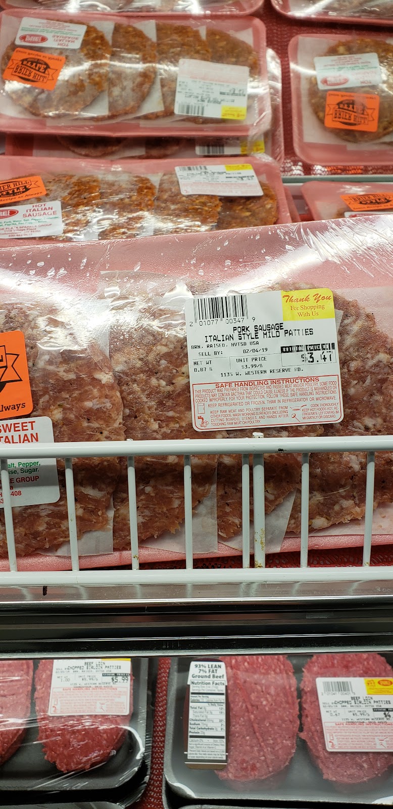 Sparkle Market | 1135 W Western Reserve Rd, Youngstown, OH 44514, USA | Phone: (330) 965-9490