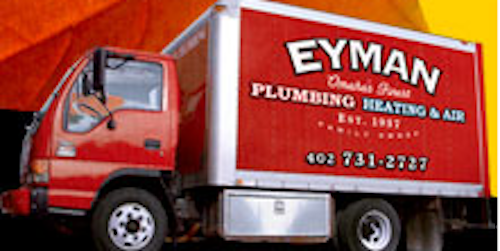 Eyman Plumbing Heating & Air | 8506 S 117th St, La Vista, NE 68128 | Phone: (402) 731-2727