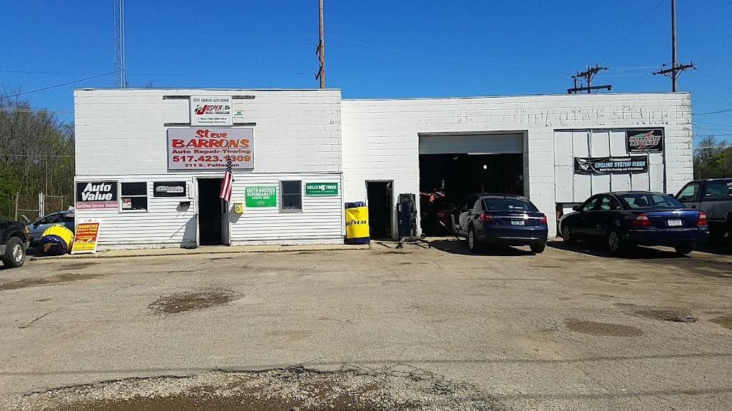 Steve Barrons Auto Repair & Towing | 211 E Patterson St, Tecumseh, MI 49286, USA | Phone: (888) 492-5901