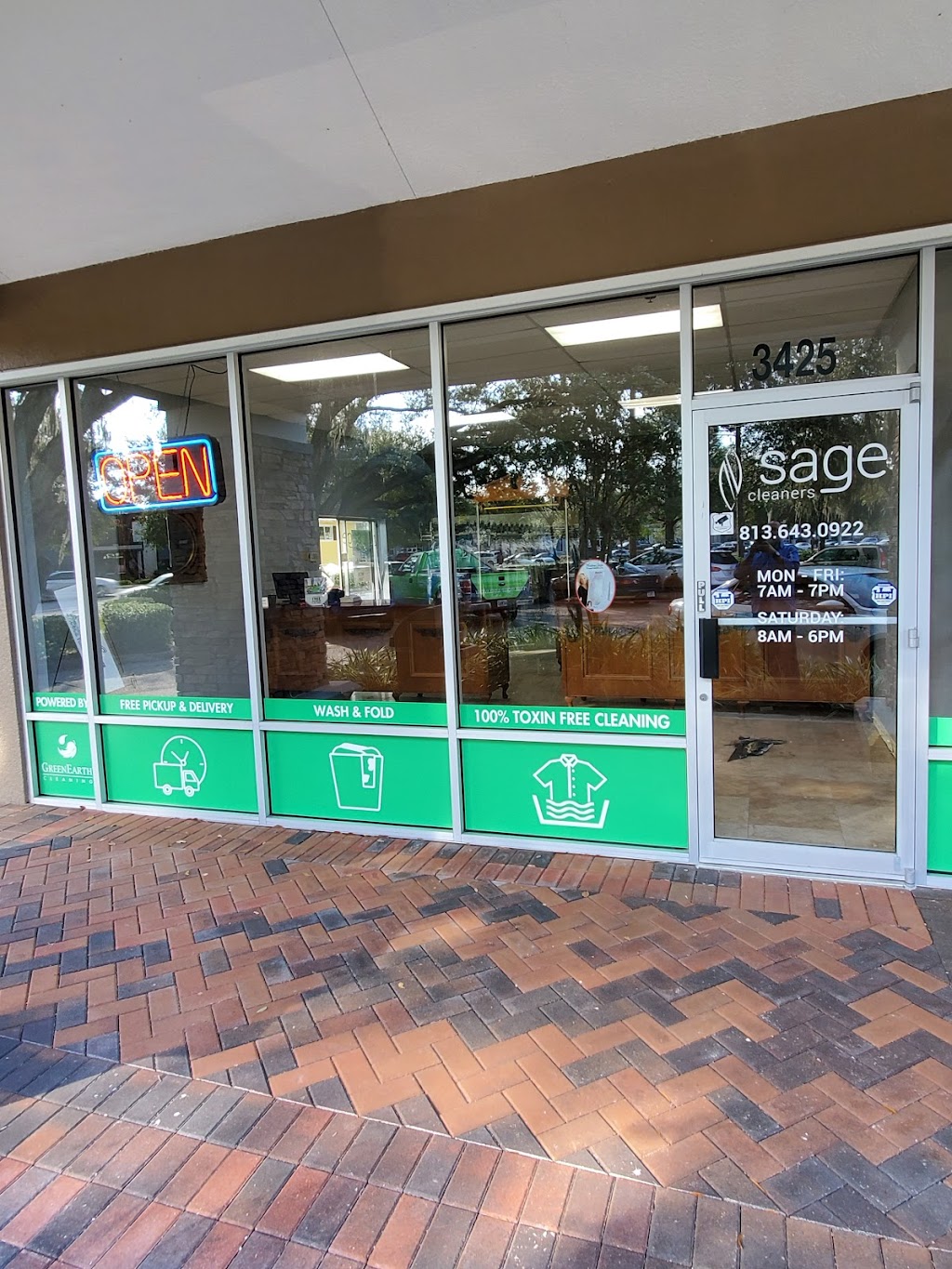 Sage Cleaners | 3425 Lithia Pinecrest Rd, Valrico, FL 33596, USA | Phone: (813) 519-6805