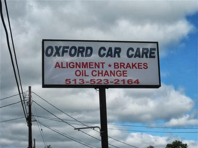 Oxford Car Care | 5180 College Corner Pike, Oxford, OH 45056, USA | Phone: (513) 523-2164