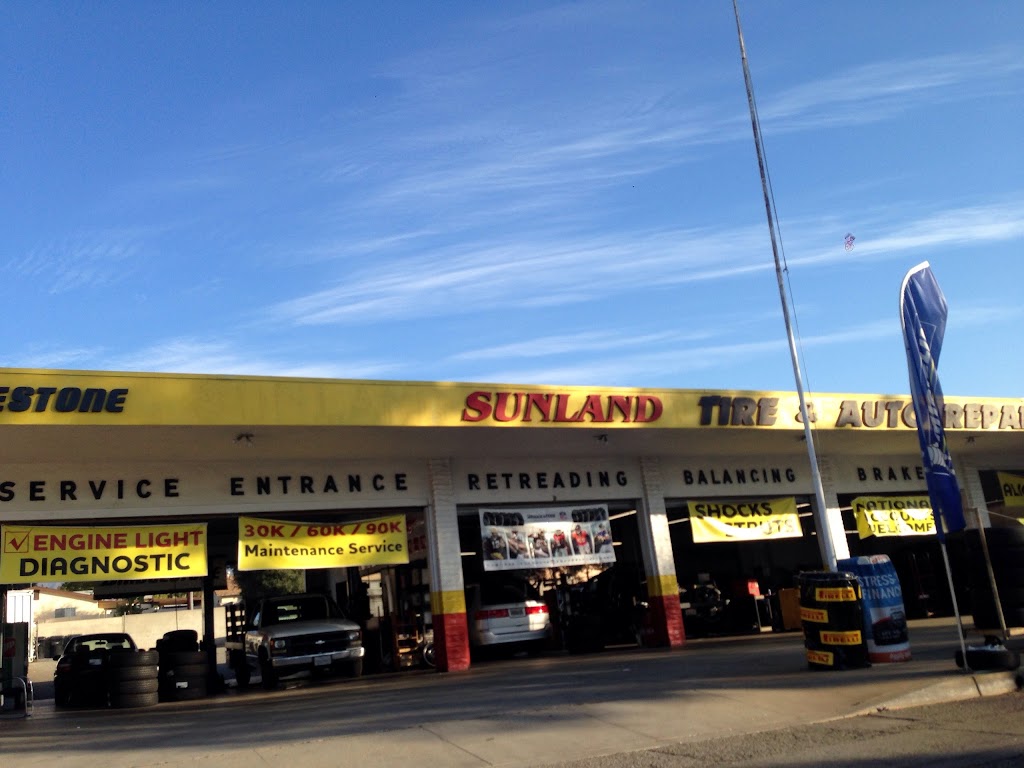 Sunland Tire & Auto Repair | 461 E Foothill Blvd, Upland, CA 91786, USA | Phone: (909) 982-1396