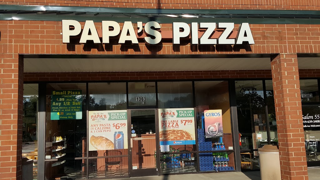 Papas Subs & Pizza | 1363 N Raleigh St, Angier, NC 27501, USA | Phone: (919) 557-3636