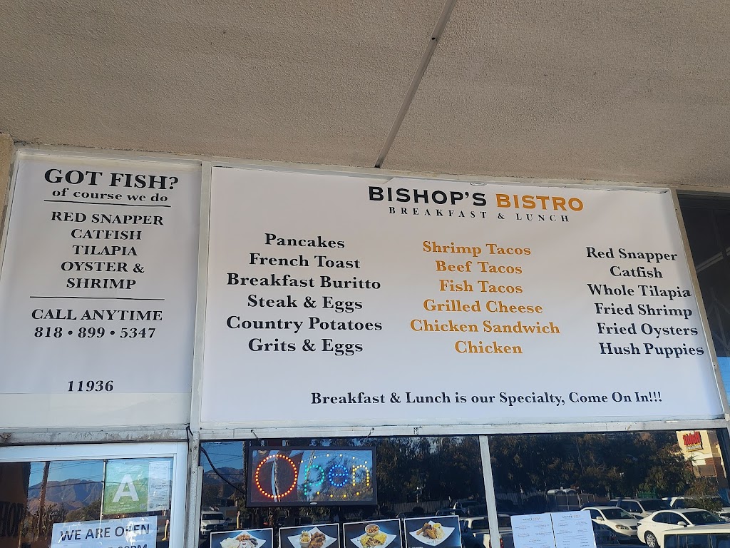 Bishops Bistro | 11936 Foothill Blvd, Sylmar, CA 91342 | Phone: (818) 899-5347