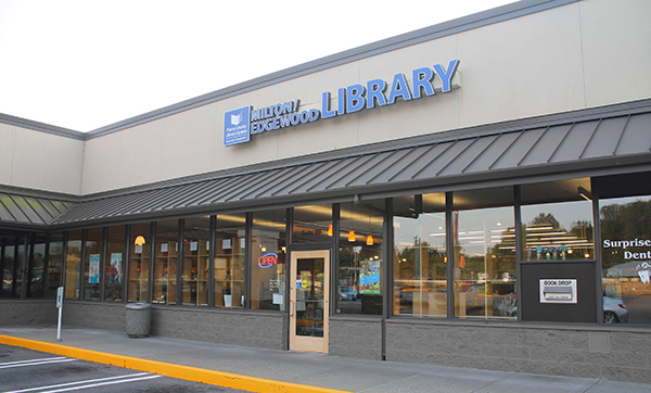 Milton/Edgewood Pierce County Library | 900 Meridian Ave E, Milton, WA 98354 | Phone: (253) 548-3325