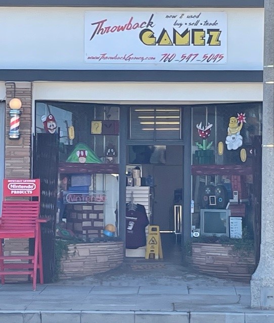 Throwback Gamez | 509 Vista Way, Oceanside, CA 92054, USA | Phone: (760) 547-5045