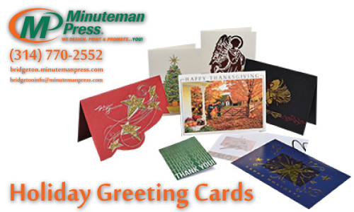 Minuteman Press - Rock Road | 11520 St Charles Rock Rd Ste132, Bridgeton, MO 63044, USA | Phone: (314) 770-2552