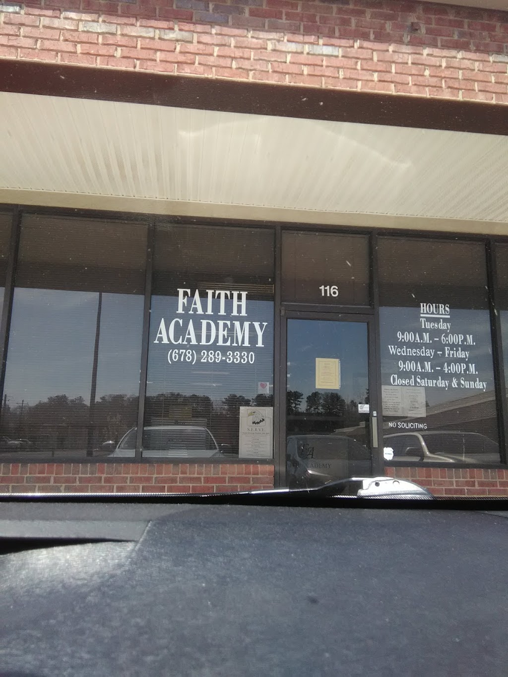 Faith Academy | 4518 N Henry Blvd #114, Stockbridge, GA 30281, USA | Phone: (678) 289-3330