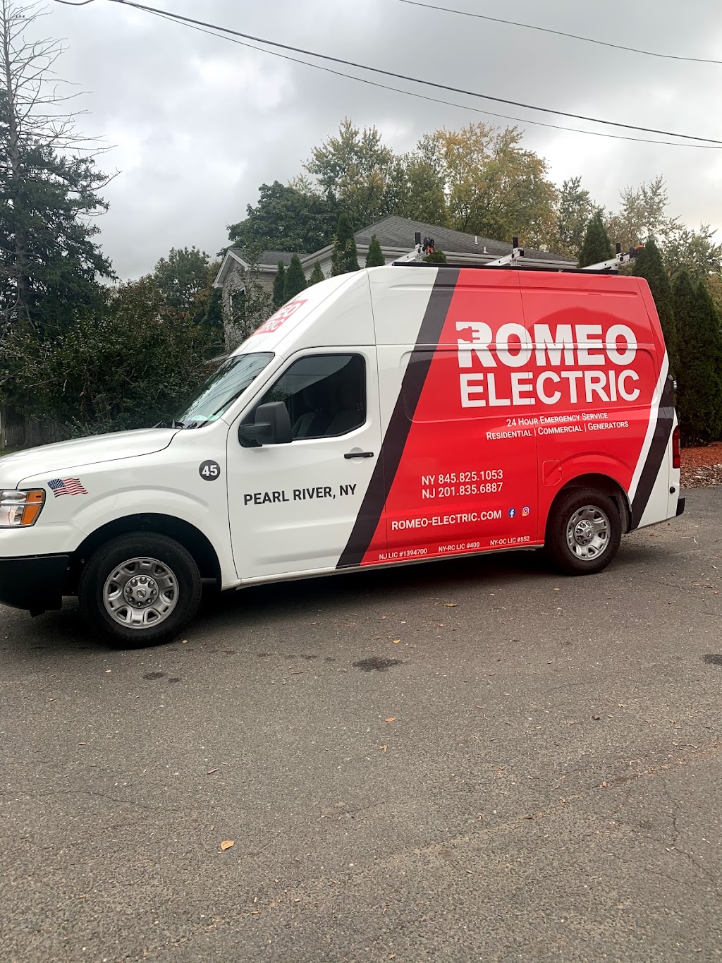 Romeo Electric | 46 Walter St, Pearl River, NY 10965, USA | Phone: (201) 835-6887