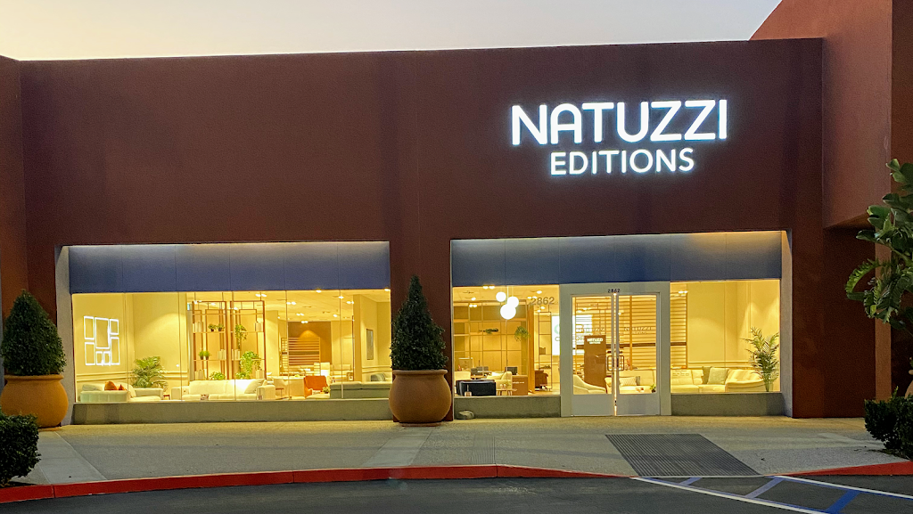 Natuzzi Editions | 2862 El Camino Real, Tustin, CA 92782, USA | Phone: (714) 389-1997