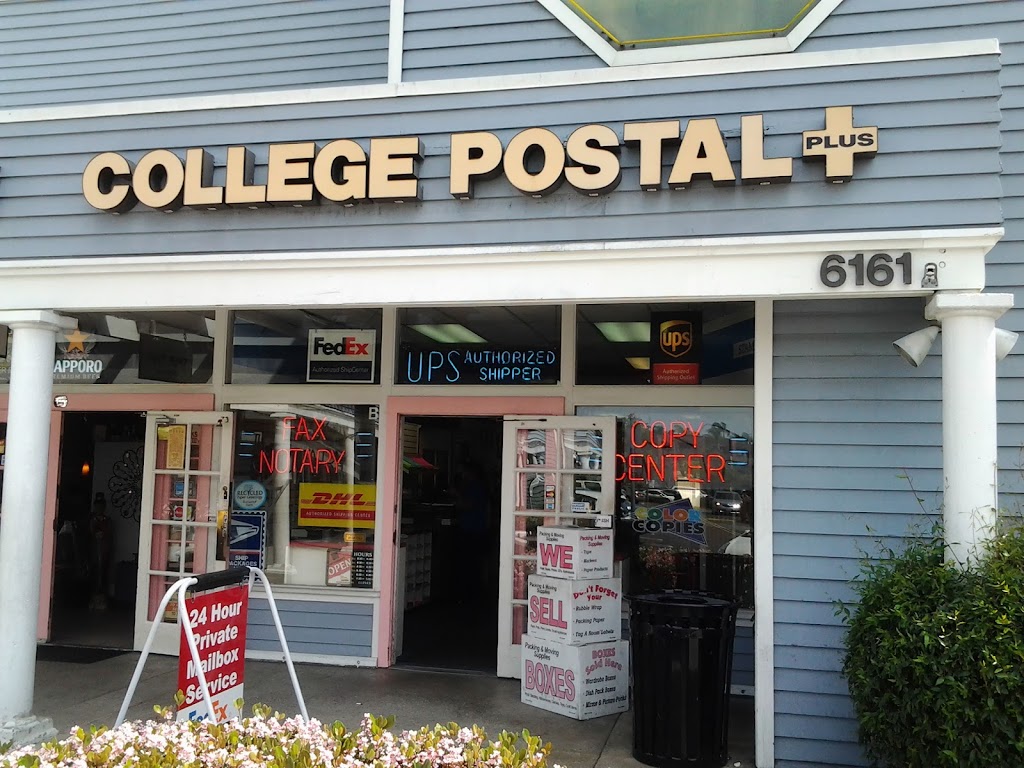 College Postal Plus | 6161 El Cajon Blvd, San Diego, CA 92115, USA | Phone: (619) 286-7888