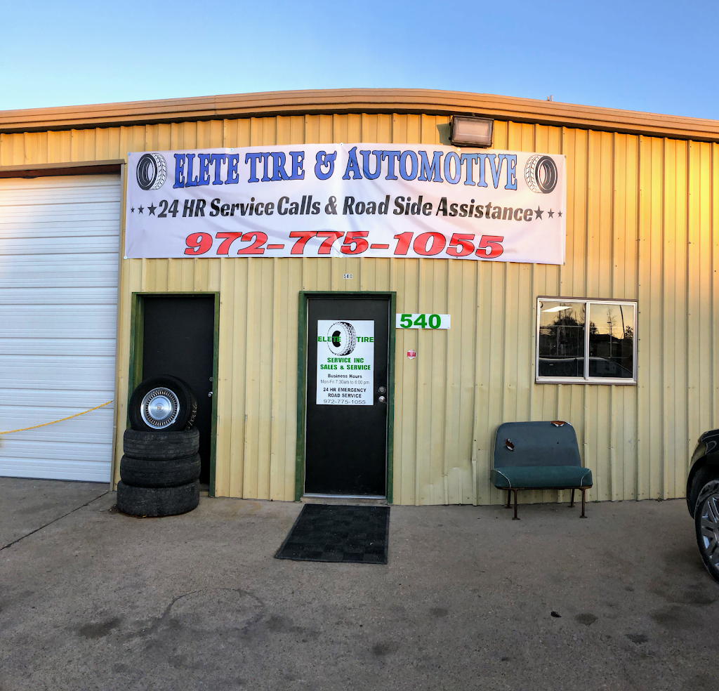 Elete Tire Service | 540 Burk Hawkins St, Midlothian, TX 76065, USA | Phone: (972) 775-1055